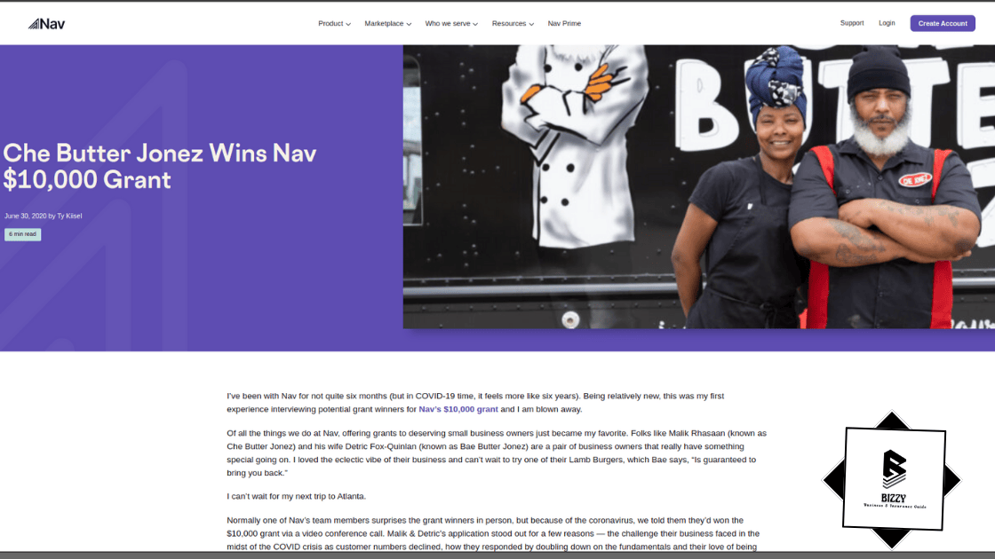 Nav Small Business Grant Testimonials